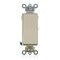 Leviton Decora Plus Rocker Momentary 15A Ivory 5657-2I - alternate 2