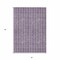 Homeroots 3' X 5' Purple And Ivory Striped Washable Indoor Outdoor Area Rug 595889 - alternate 6