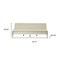 Homeroots 77" Beige Fabric Convertible Futon Sleeper Reclining Sofa 719576 - alternate 6