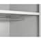 Sandusky Lee Wardrobe Storage Cabinet, 72 in H, 36 in W, 24 in D, Swing, Keyed, Gray, 1 Shelves, 0 Drawers CAW1362472-05 - alternate 5