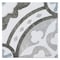 Andova Tiles Luv Amore Grey 8-in. Encaustic Spanish/Moroccan Patterned Matte Porcelain Wall & Floor Tile ANDLUV454 - alternate 4