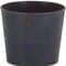 Homeroots 6in Blue Recycled Plastic Indoor Outdoor Round Pot Planter 488235 - alternate 2