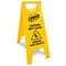 Libman Commercial Caution Wet Floor Sign, Lock Clip, Ylw 1369 - alternate 2