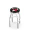 Holland Bar Stool Co 30" Chrome Eastern Washington Swivel Bar Stool, Accent Ring L8C3C30EastWA - alternate 1