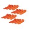 Mytee Products Auto & Car Carrier Tire Skates for Tow Truck, Wrecker, Safety Orange Color, 16PK TIRESKTx16 - alternate 1