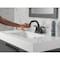 Delta Arvo Two Handle Centerset Pull-Down Bathroom Faucet Matte Black 25840LF-BLPD - alternate 6
