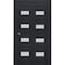 Sartodoors Sliding Closet Bi-fold Doors Solid Core Modern Interior VEREGIO7455BF-ANT-36 x 96 (2* 18x96) - alternate 1