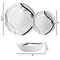 Elama Sarah 18 Piece Porcelain Ribbon Lined Dinnerware Set, Service for 6 in White and Black 750123740M - alternate 4