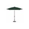Treasure Garden 7.5 ft Square Patio Umbella, aluminum, fiberglass ribs, outdoor, Forest Green UM847SQ-00 5446 Forest Green - alternate 1
