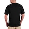 Propper Men's Performance T Shirt, 92% Polyester/8% Spandex Jersey, Pull On, Black, Medium, 2 PK F5397 - alternate 3