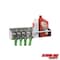 Extreme Max 5001.6062 Wall-Mount Tie-Down Hanger Storage Rack Shelf Enclosed Race Trailer Shop Garage Storage 5001.6062 - alternate 4
