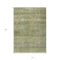 Homeroots 10' X 14' Artichoke Green Brown And Gray Striped Washable Indoor Outdoor Area Rug 605764 - alternate 4