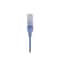 Monoprice Voice and Data Patch Cord, Blue, 1 ft L 44499 - alternate 2