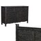 Homeroots Three Piece Black Solid Wood Bedroom Set 636273 - alternate 6