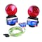 Grote Lighting LED Wireless Magnetic Towing Kit, 6V/12V, 4-Pin, Red Polycarbonate Lens, IP34/56 99131-5 - alternate 1