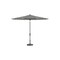 Treasure Garden 11 ft Patio Umbella, aluminum, fiberglass ribs, outdoor, Kinzie Coal Stripe UM841-09 6668 Kinzie Coal Stripe - alternate 1