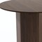 Homeroots 46" Brown Wood Pedestal Base Round Top Dining Table 720948 - alternate 5