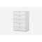 Homeroots 31 X 16" X 44" White Chest 366260 - alternate 5