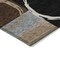 Homeroots 3' X 5' Pewter Gray And Black Geometric Washable Indoor Outdoor Area Rug 612587 - alternate 6