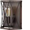 Jonathan Y Liam 8.25" 1-Light Rustic Farmhouse Iron LED Sconce, Wood Finished/Oil Rubbed Bronze JYL1309A - alternate 6