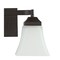 Jonathan Y Staunton 15" 2-Light Farmhouse Cottage Metal LED Vanity Light w/Frosted Glass Shades, Oil Rubbed Bron JYL7523A - alternate 8
