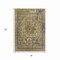 Homeroots 3' X 5' Artichoke Green And Denim Blue Medallion Washable Indoor Outdoor Area Rug 616040 - alternate 4