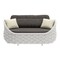 Homeroots 64" Gray Fabric Sofa 571365 - alternate 1