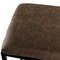 Elama 2 Piece Faux Leather Bar Chair in Brown with Black Base ELM-2102-BROWN - alternate 5