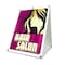 Signmission Hair Salon, 36 Inch x 24 Inch A-frame Yard Sign, Coroplast Yard Sign SBC-2436-30384 - alternate 1