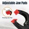 Powertec Mini Spring Clamps Set, Plastic Clips with 1 in. Opening and Pivoting Jaw Pad, 100PK 71018-P10N - alternate 5