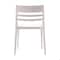 Flash Furniture Bridgeport Indoor-Outdoor Stacking Patio Chair w/Slatted Backrest, All-Weather Resin Chair, White DHF-317-APP-WH-GG - alternate 8