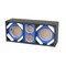 Deejay Led Two 6-in Woofers plus Two Tweeters Blue Empty Chuchera Speaker Enclosure BLUE D6T2BLUE - alternate 5