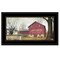 Homeroots Antique Barn 6 Black Framed Print Wall Art 406412 - alternate 1