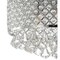 Jonathan Y Evelyn 14.7" 3-Light Crystal Drops/Metal LED Flush Mount, Chrome JYL6145A - alternate 7