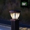 Home Zone Security 12-Lumen-Each 4 x 4 Solar LED Post Cap Lights, Bronze ELI1403V - alternate 4