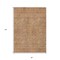 Homeroots 8' X 10' Copper Brown And Beige Geometric Washable Indoor Outdoor Area Rug 594536 - alternate 7