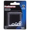 Prosource Screw Eye, 2.4 mm Dia Wire, 3.1 mm Thread, 5/16 in L Thread, 13/16 in OAL, 36 lb Working Load, Steel LR-226-PS - alternate 3