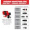 Diablo 1/2in. x 4in. x 10in. AMPED Rebar Demon SDS-Plus 4-Cutter Full Carbide Drill Bit, 5PK DMAPLA4440-S6 - alternate 2
