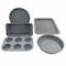 Oster 6 Piece Carbon Steel Non Stick Bakeware Set in Greystone 130022.06 - alternate 1