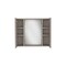 Homeroots 24" Light Gray Wood Floating Single Door Bathroom Vanity And Medicine Cabinet 543580 - alternate 1
