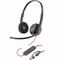 Hpi Poly Poly Blackwire 3220 Stereo USB-C Black Headset + USB-C/A Adapter (Bulk) 8X2J9A6 - alternate 1