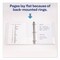 Avery Durable View Binder with DuraHinge and EZD Rings, 3 Rings, 1" Capacity, 11 x 8.5, White, 12PK 09301CT - alternate 5