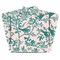 Homeroots 5" x 5" Green And Pink Vinyl Arabesque Peel And Stick Removable Tiles 571221 - alternate 4