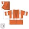 Ergodyne Hi-Vis Economy Vest w/Sleeves 4XL/5XL Class 3 U Back, , Hook & Loop 1 Pockets 8310HL - alternate 3