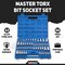 Neiko Torx Bit Socket and External Torx Socket Set, S2 and CrV Steel 10083A - alternate 4