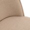 Leisuremod Tule Dining Chair with Velvet Seat & White Steel Frame, Natural Wood/Brown, 2PK TWCNW18BR2 - alternate 5