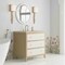 James Martin Vanities Celeste 36" Single Vanity, Sunwashed Oak with Embossed Shagreen, w/ 3 CM Siberian Silestone Top D604-V36-SHG-3SFR - alternate 7