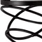 Homeroots 17" Black Geometric Glass And Metal Tabletop Pillar Candle Holder 608389 - alternate 3