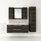 Cutler Silhouette Collection 48 in Wall Mount Bathroom Vanity - 2 Doors, 2 Drawers With Top, Zambukka FV-ZAMBUKKA48 - alternate 5