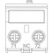 Siemens auxiliary switch, on the front, 1 NC, 71/72, current path: 1 NC, cable 3RH2911-1BA01 - alternate 5